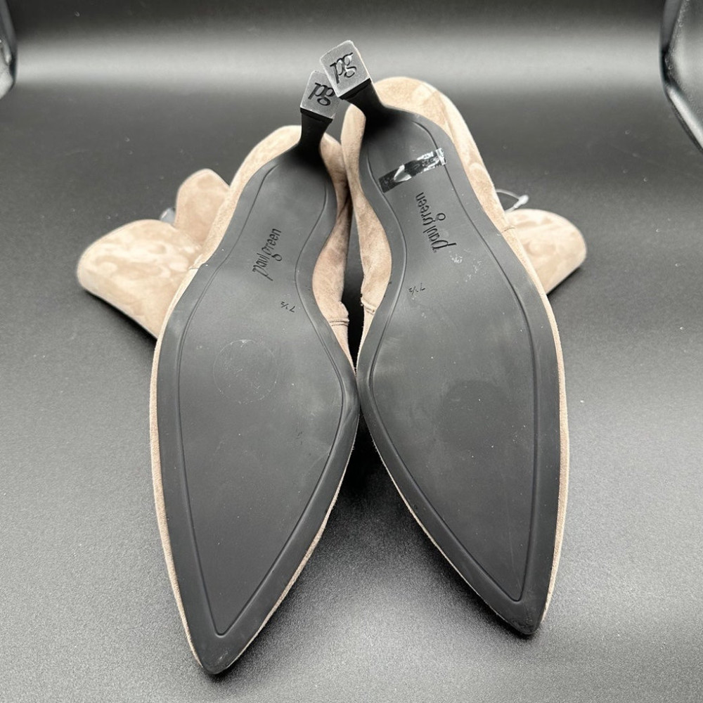 Paul Green Suede Marilyn Heel Kitten Booties - Picture 5 of 6
